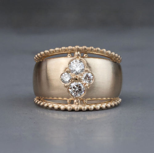 Diamond Dome Ring