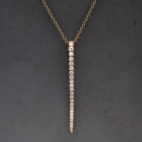 Pointy Diamond Charm