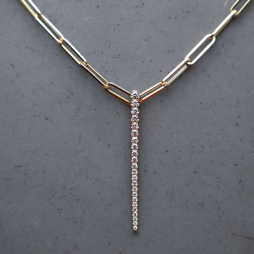 Pointy Diamond Charm